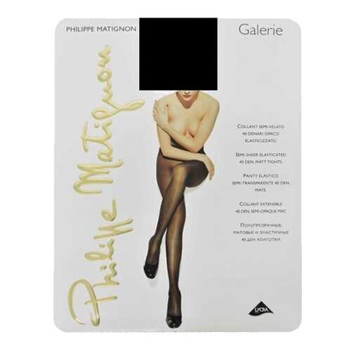Колготки Philippe Matignon GALERIE 40 / Nero (Черный) / 3 (M) в Парижанка
